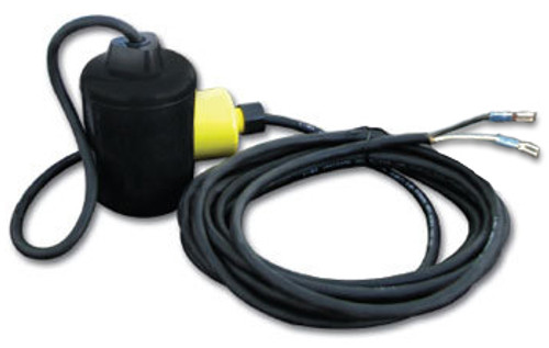 Pump Up Float Switch - Normally Closed with Cable Weight & Female Quick Ends - 16ft