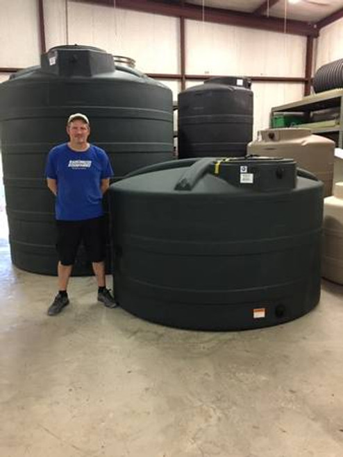 2500 Gallon Galvanized Metal Water Storage Tank - Capitol Water Tanks