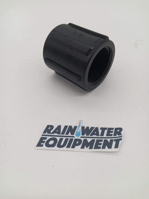 1.5" FNPT HDPE Threaded Poly Coupling (62241)