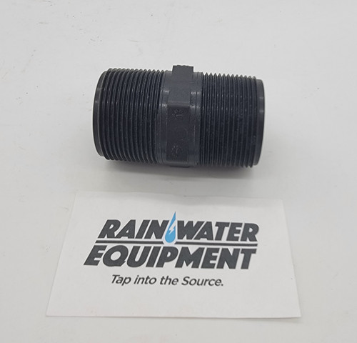 1 1/2" Short Poly Nipple HDPE - 60547