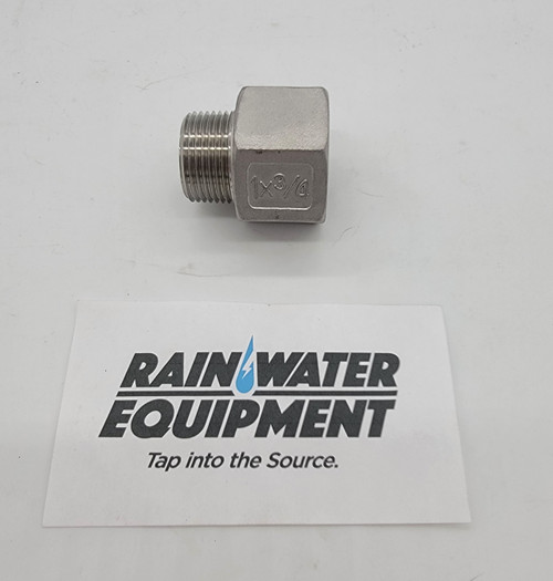 1" x 3/4" Stainless Steel Threaded Pipe Reducer (PR-1x3-4)