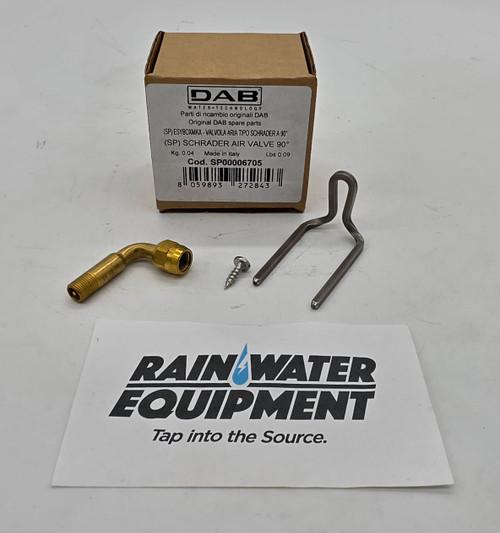 DAB SCHRADER AIR VALVE 90° for the ESYBOX MAX - SP00006705