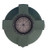 PM250RH - 250 Gallon Rain Harvesting Tank in Dark Green - Top View