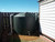 1000 Gallon Rain Harvesting Tank - PM1000RH - Shown with Overflow Pipe