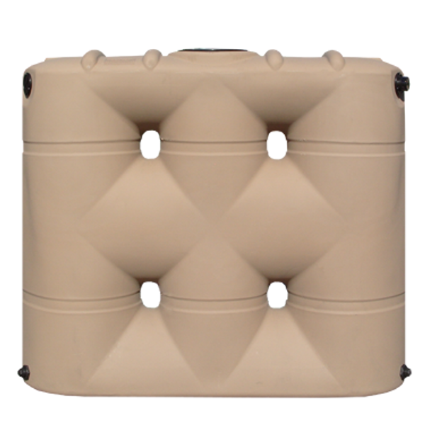 Bushman 530 Gallon Slimline Water Tank-Mocha