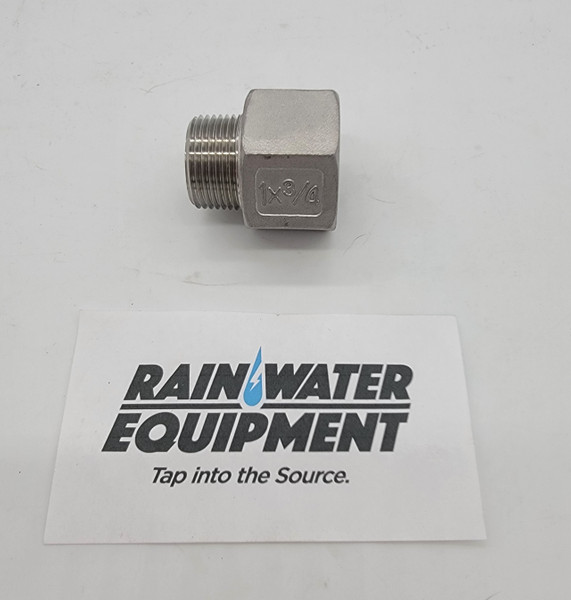 1" x 3/4" Stainless Steel Threaded Pipe Reducer (PR-1x3-4)