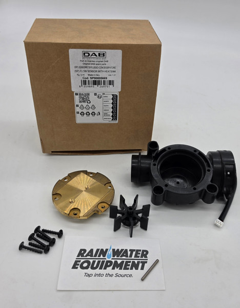 FLOW SENSOR WITH HEATSINK FOR ESYBOX DIVER (SP00005669)