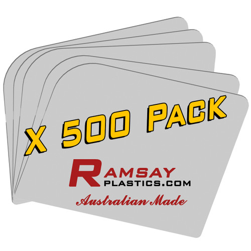 500 Pack of Plastic Body Filler Applicators