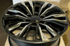 Gunmetal with Polished Face 24" Twelve Quarter Spoke Escalade Style Wheels for GMC, Chevy, Cadillac 1500 Trucks and SUVs