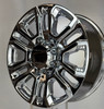 Chrome 20" 8 Lug 8-180 Denali Split Spoke Wheels for 2011 and newer GMC 2500 3500 - New Set of 4