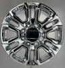 Chrome 20" 8 Lug 8-180 Denali Split Spoke Wheels for 2011 and newer GMC 2500 3500 - New Set of 4