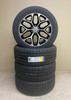 Black and Machine 20" Snowflake Wheels with Goodyear Tires for Chevy Silverado, Tahoe, Suburban - New Set of 4