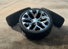 Chrome 24" Snowflake Wheels with 285/40R24 Tires local sale