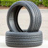 Gloss Black 24" Platinum Wheels with 305/35R24 Tires for Chevy and GMC Trucks and SUVs