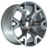 Gunmetal and Machine 20" Six Y Spoke OEM 6 Lug Wheels for Jeep Wagoneer, Nissan Armada, Nissan Titan