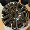 Black Tinted Chrome 20" 8 Lug 8-180 Split Spoke Wheels for 2011 and newer Chevy 2500 3500 - New Set of 4