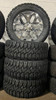 Chrome 22" Snowflake Wheels with 35x12.50R22 Mud Terrain Tires for Chevy and GMC Trucks and SUVs- New Set of 4 Chrome 22" Snowflake Wheels with 35x12.50R22 Mud Terrain Tires for Chevy and GMC Trucks and SUVs- New Set of 4