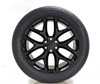 Gloss Black 22" Snowflake Wheels with All Season Tires for GMC Sierra, Yukon, Cadillac Escalade - New Set of 4