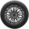 Takeoff 20" GMC Sierra And Yukon Gunmetal And Machine Wheels Continental 275/60R20 Tires