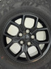 Set Of 5 New Takeoff Jeep Wrangler 17" Black Wheels With Falken M/T Tires