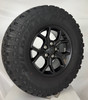 Set Of 5 New Takeoff Jeep Wrangler 17" Black Wheels With Falken M/T Tires