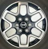 Set Of Five New Takeoff Ford Bronco OEM 18" Black And Machine Wheels