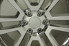 Chrome 22" Split Spoke Wheels with Bridgestone Tires for Chevy Silverado, Tahoe, Suburban - New Set of 4