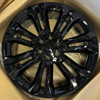 Gloss Black 22" Seven Split Spoke Wheels for GMC Sierra, Yukon, Denali