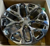 Chrome 20" Snowflake Wheels with BFG KO3 A/T Tires for GMC Sierra, Yukon, Denali - New Set of 4