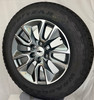 New Takeoff 20" Chevy Silverado Gunmetal and Machine Wheels With Goodyear AT Tire