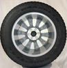 New Takeoff 20" Chevy Silverado Gunmetal and Machine Wheels With Goodyear AT Tire