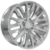 Polished 22" Multi Spoke Wheels for Chevy Silverado, Tahoe, Suburban - New Set of 4