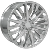 Polished 22" Multi Spoke Wheels for Chevy Silverado, Tahoe, Suburban - New Set of 4