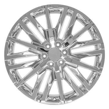 Chrome 22" Multi Spoke Wheels for GMC Sierra, Yukon, Denali - New Set of 4