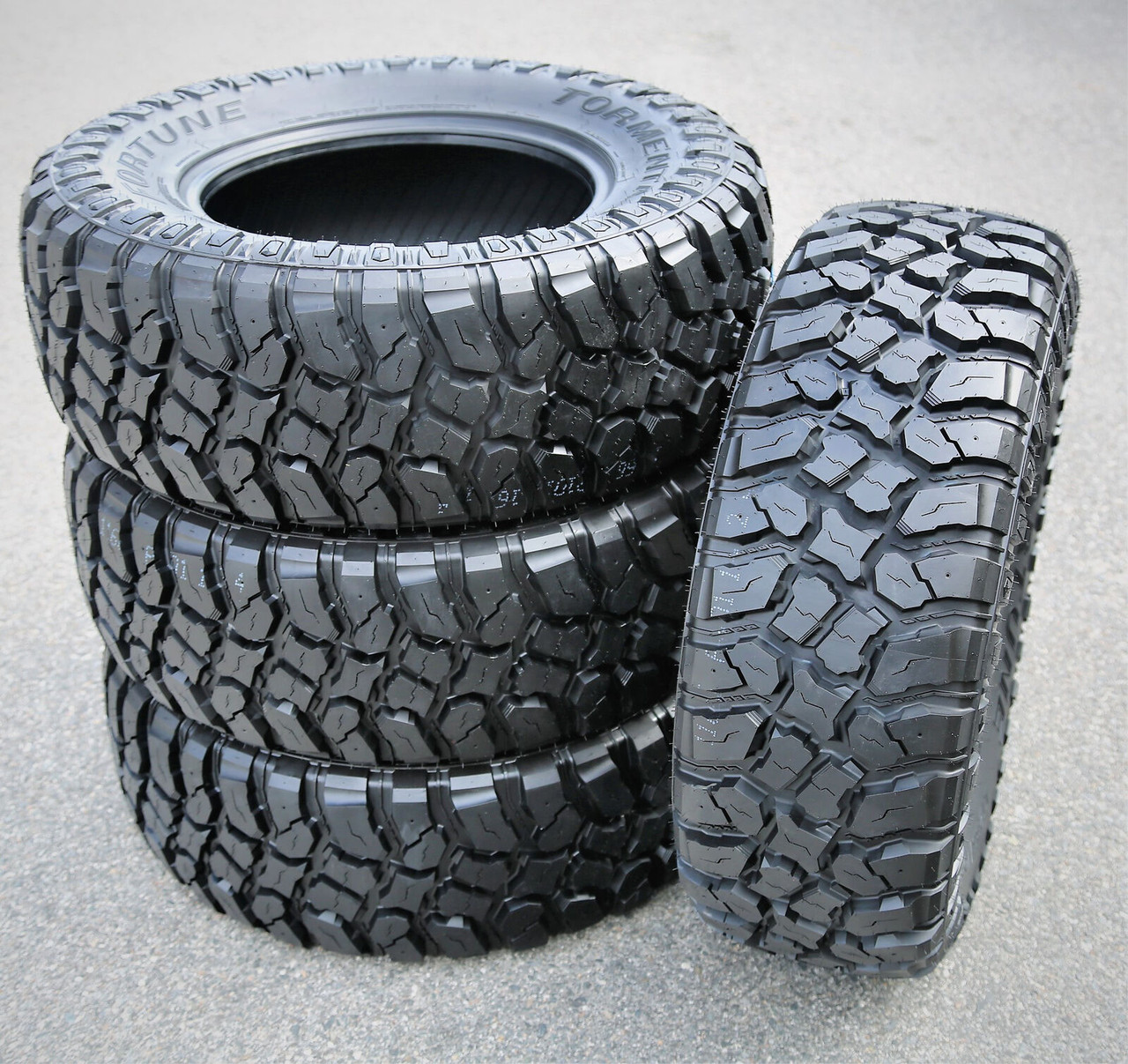 Black and Machine 20" Denali Style Split Spoke Wheels with Mud Tires for GMC Sierra, Yukon, Denali - New Set of 4