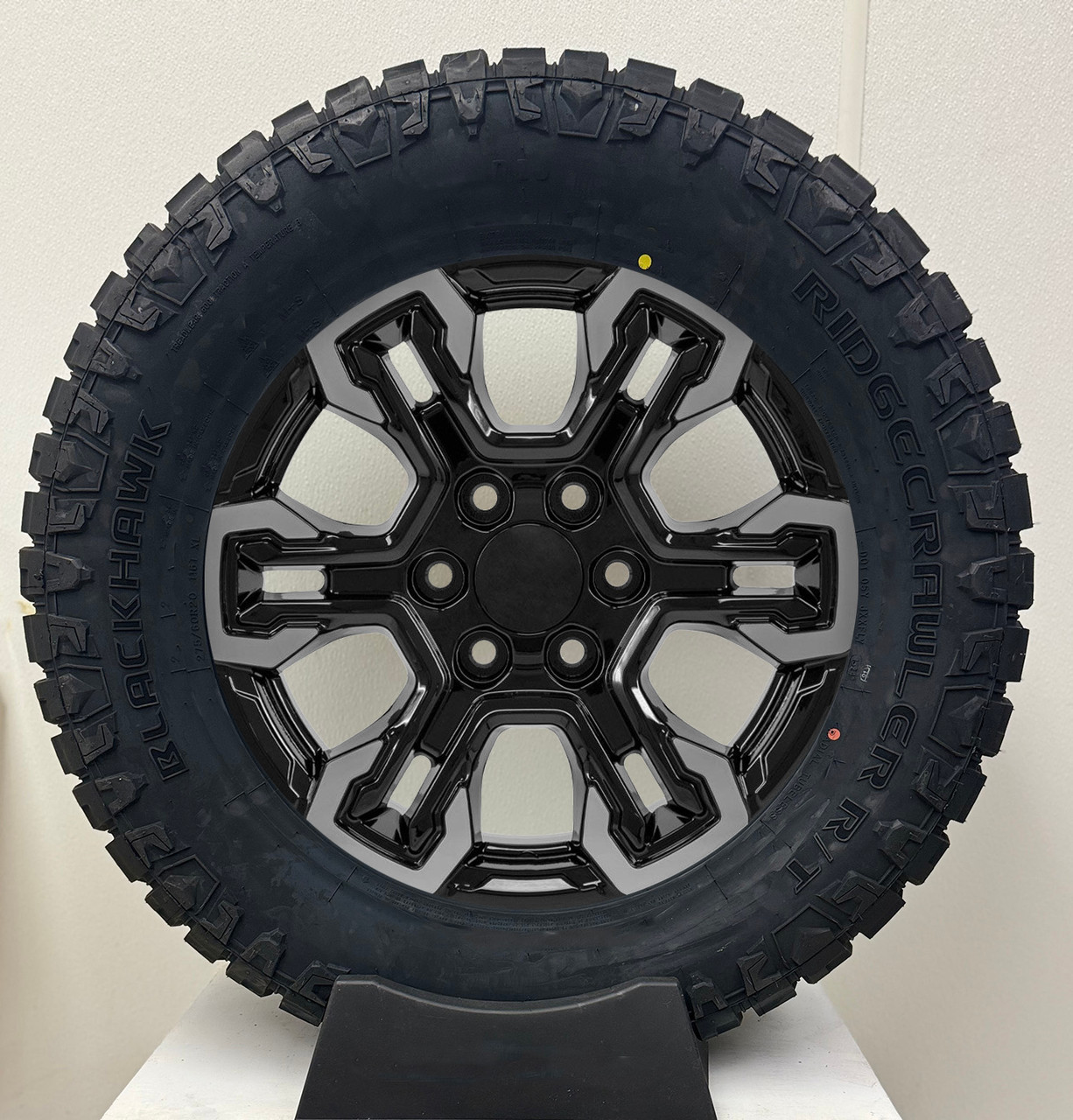 Split Spoke ZR2 style Black and Machine 18