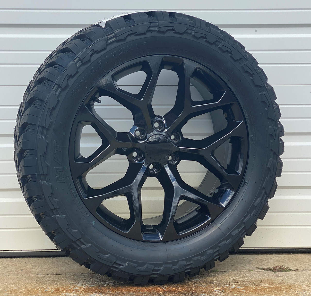 Tire pictured for size demonstration purposes only