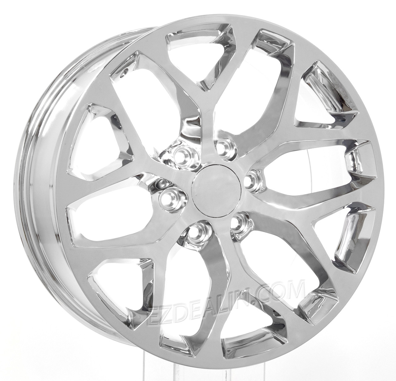 Chevy Chrome Snowflake Inch Wheels