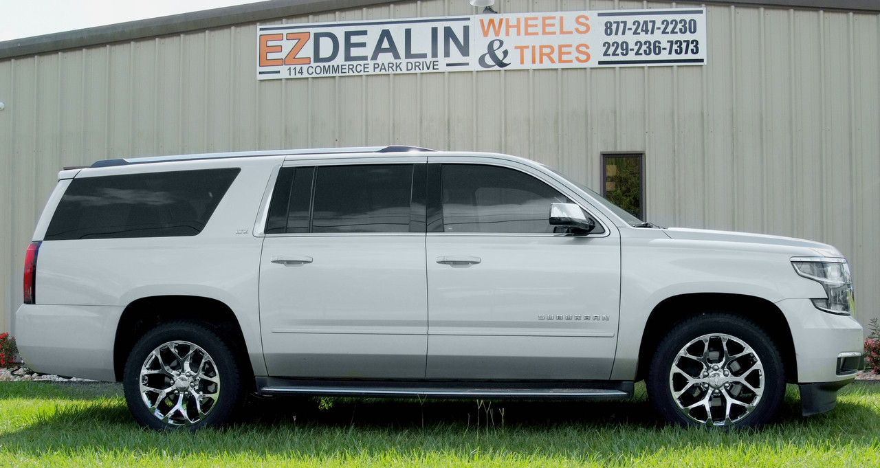 Gmc Inch Chrome Snowflake Wheels For Sierra Yukon Denali