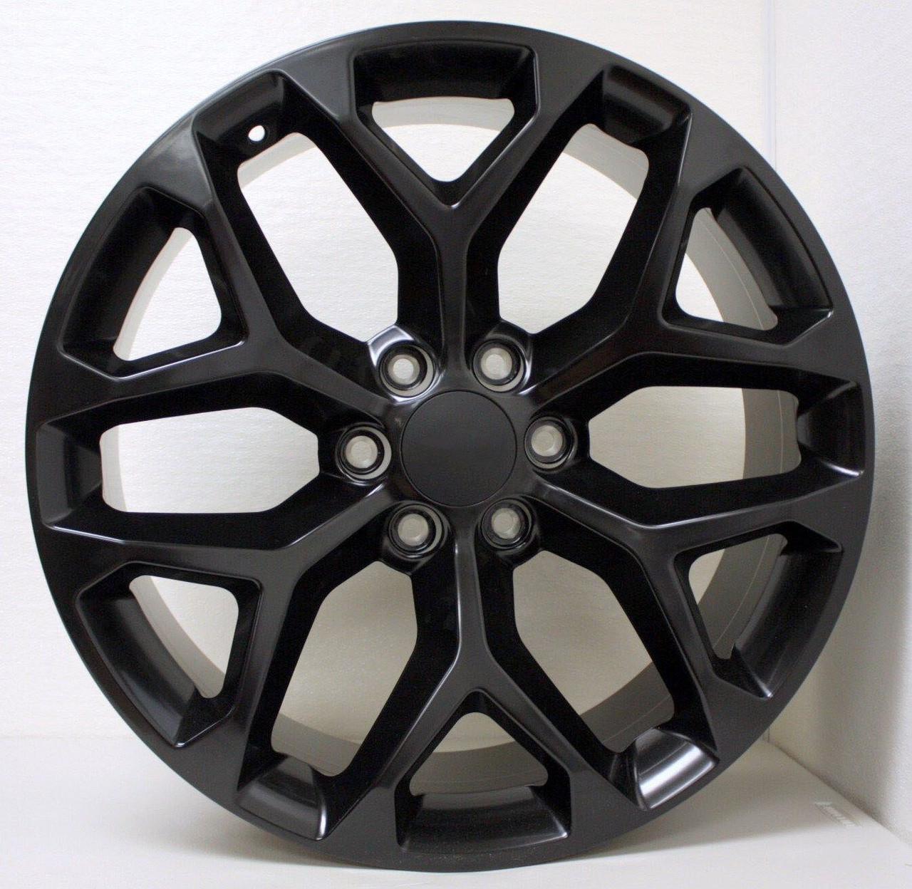 GMC Satin Black Snowflake 20 inch Wheels for Trucks and SUVs