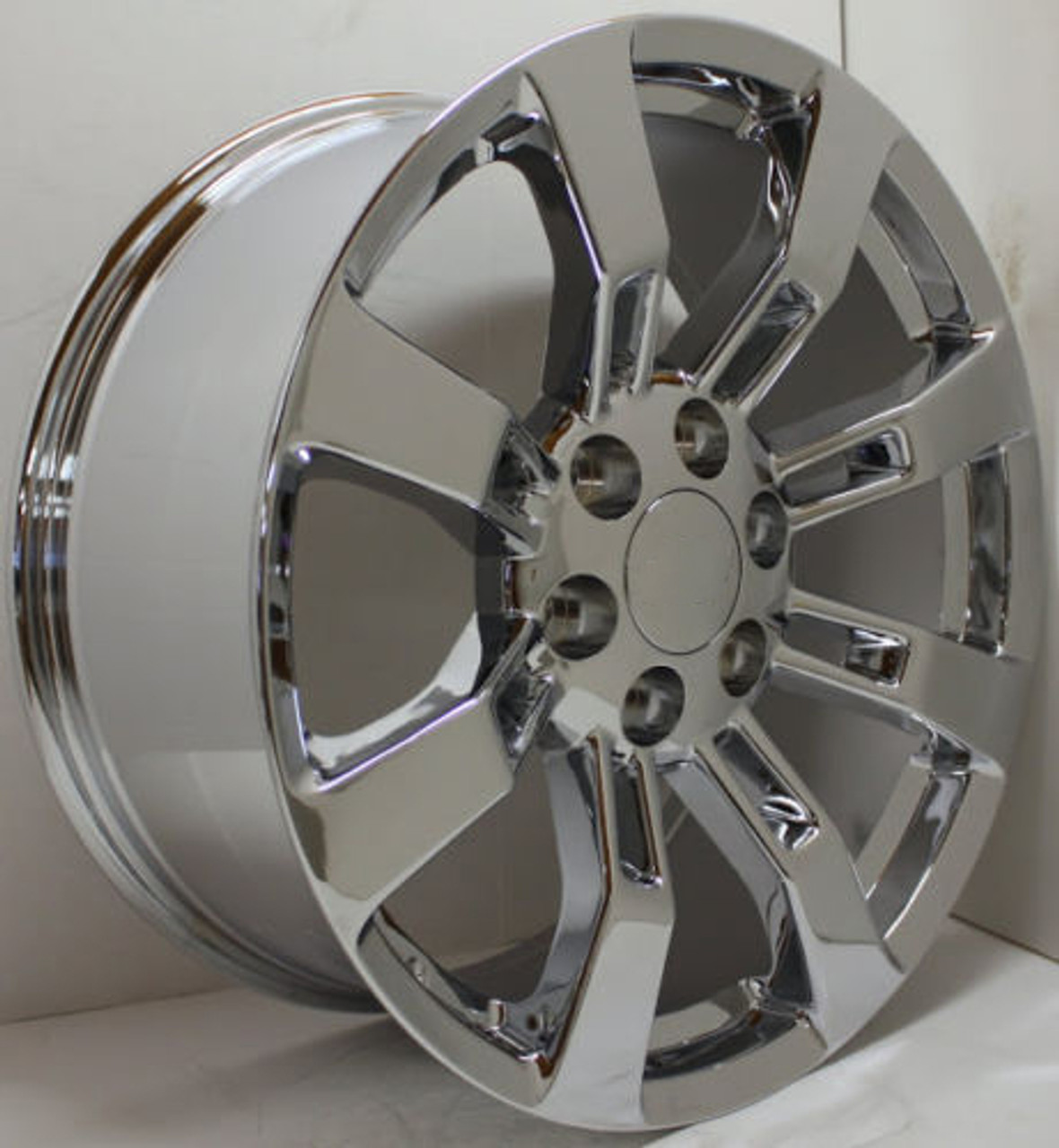 GMC Eight Spoke Chrome 20 Inch Wheels