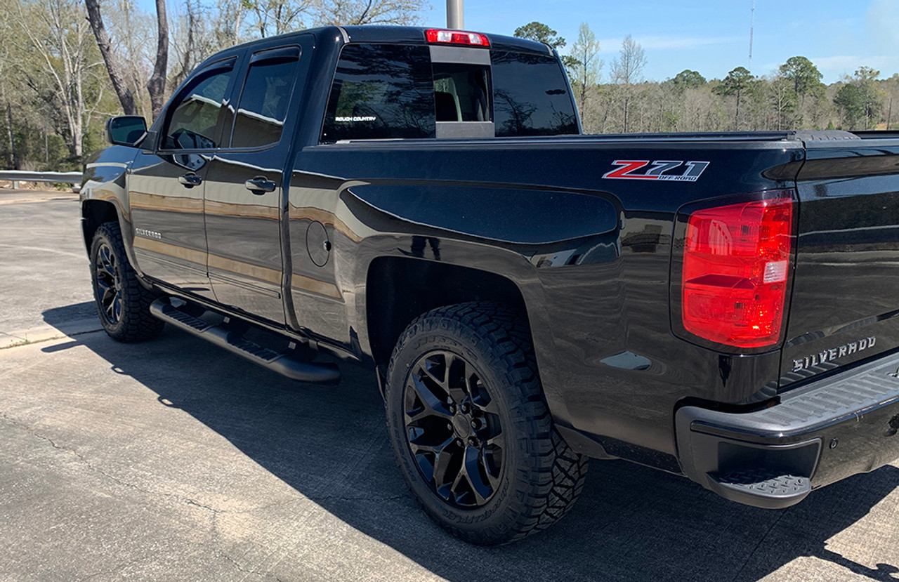 Gmc Inch Gloss Black Snowflake Wheels For Sierra Yukon Denali