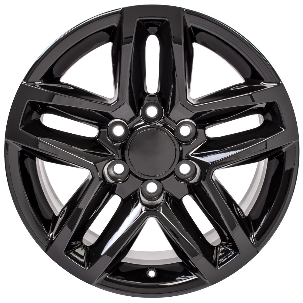 Gloss Black 18" Trail Boss Style Wheels for Chevy and GMC Trucks and SUVs