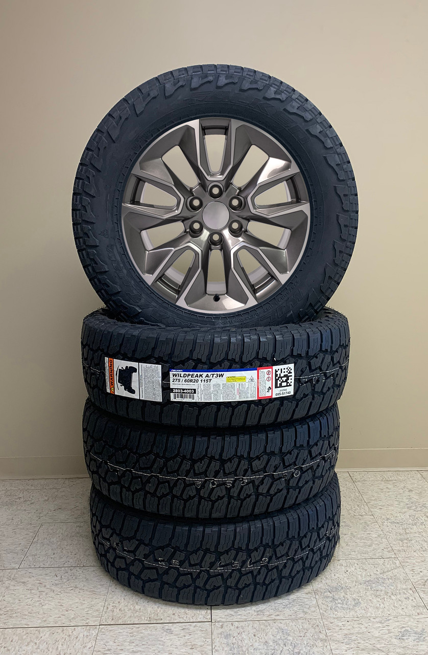 Chevy RST Style Gunmetal and Machine 20