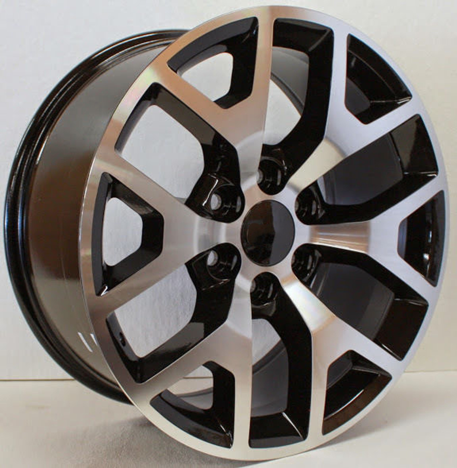 GMC Black and Machined Honeycomb 22 inch Wheels Rims