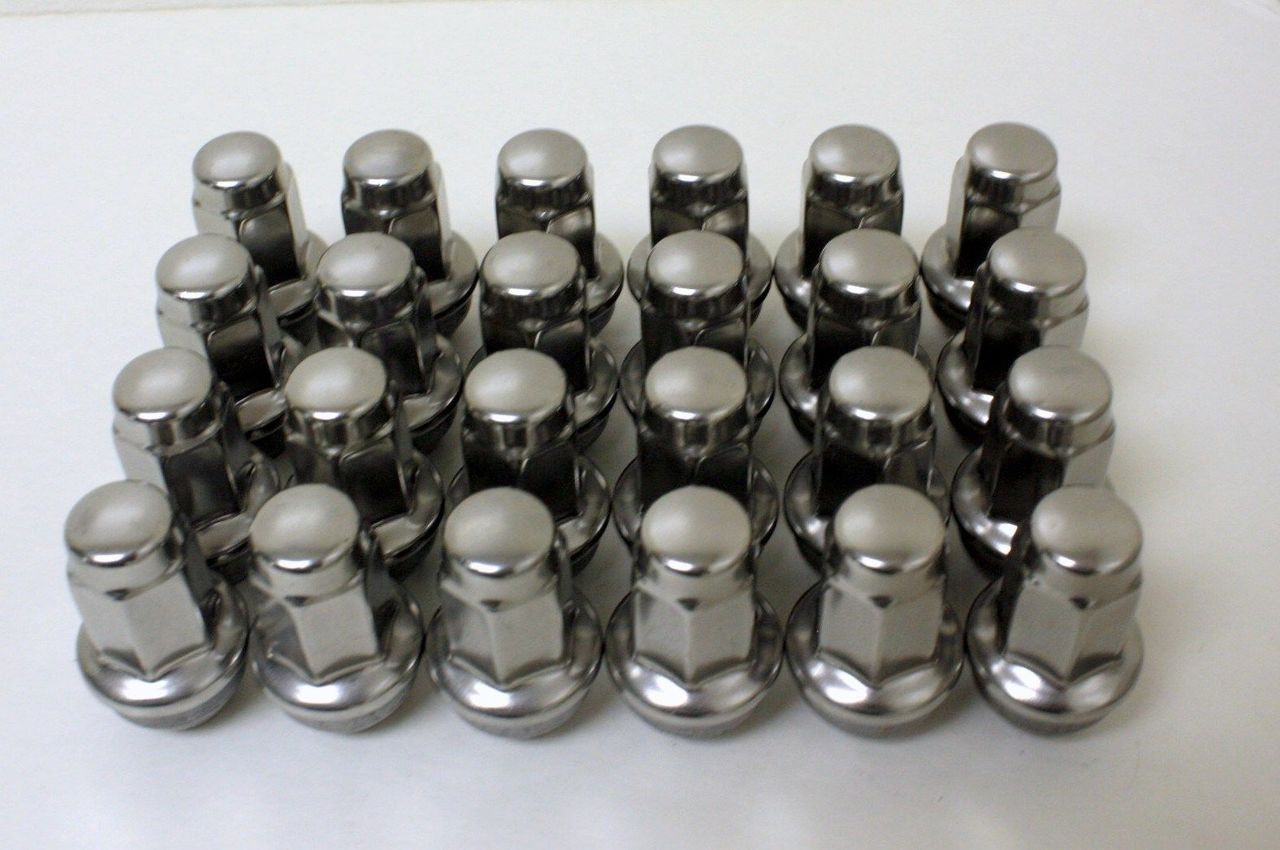 Chrome OEM Style 14x2.0 Lug Nuts For 2004-2014 Ford F-150 & Expedition - RV51K673