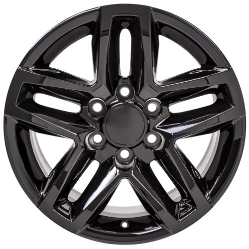 Gloss Black 20" Trail Boss Style Wheels for Chevy and GMC Trucks and SUVs