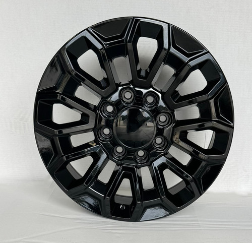 Chevy 2500 HD 2011 and newer Gloss Black 8 Lug 22