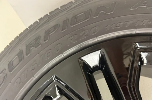 Takeoff Ford F150 Gloss Black 20" OEM Wheels with Pirelli 275/60R20 All Terrain Tires