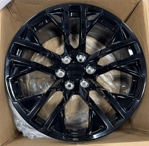 Gloss Black 22" Next Gen Wheels with All Season Tires for GMC Sierra, Yukon, Cadillac Escalade - New Set of 4